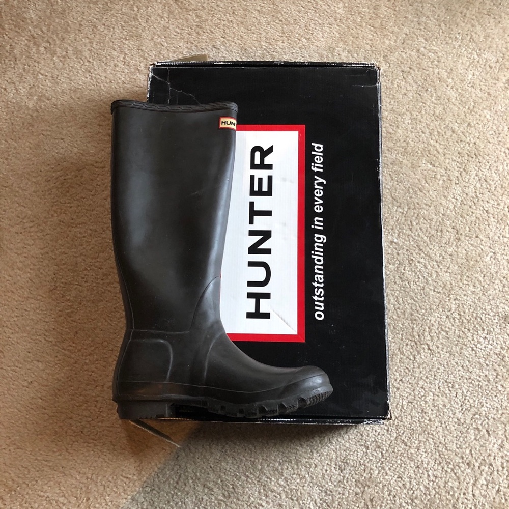 Hunter rain boots